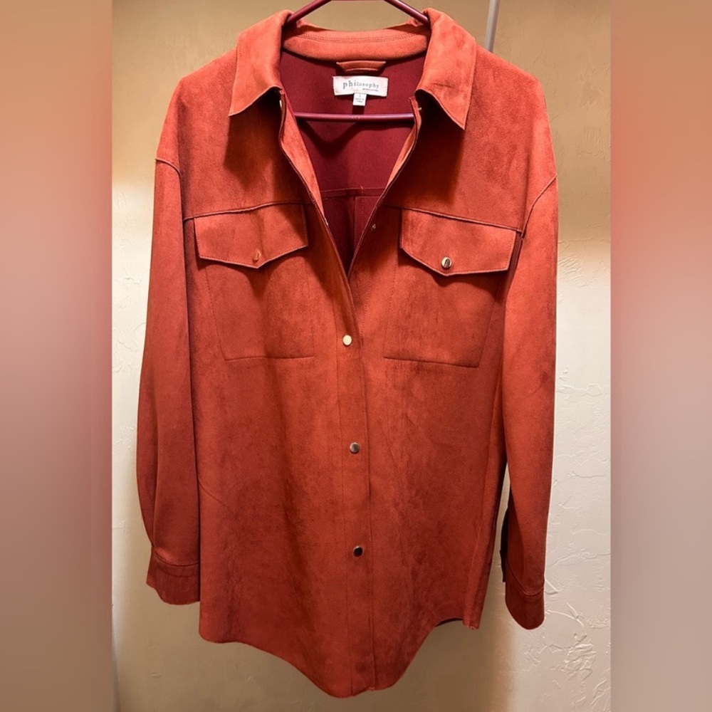 Philosophy Women's Burnt Orange Utility Jacket